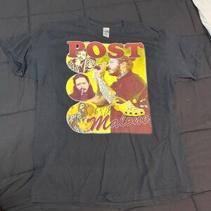 Post Malone Graphic T-Shirt - Black
